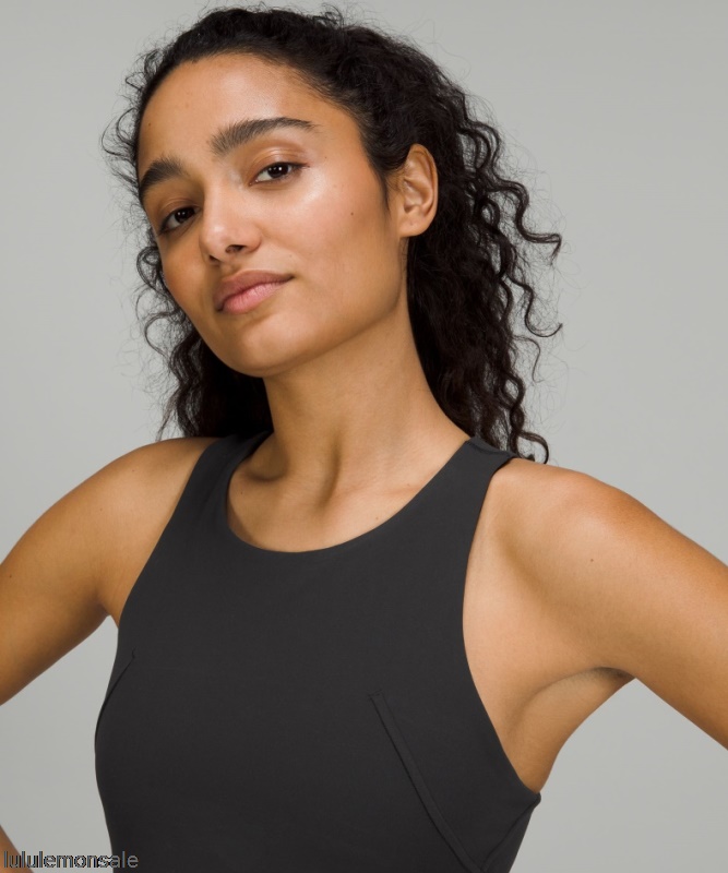 Lululemon Damen DELULU312 | Invigate Training Tank Top Schwarz